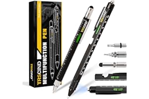 TRSCIND Gifts for Men Dad Husband Him Fathers Day, Anniversary Birthday Gifts Idea for Him Boyfriend, 10 in 1 Multitool 2pc Pen Set, Heartfelt Presents Tool Gifts for Handyman, Cool Gadgets Stuff