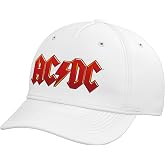 Official AC/DC Band Dark Red Logo Vintage Fan Gift Adjustable Baseball Hat