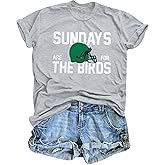 Football Shirts Women Game Day Tshirt Football Outfits Team Fan Gifts Tee Tops