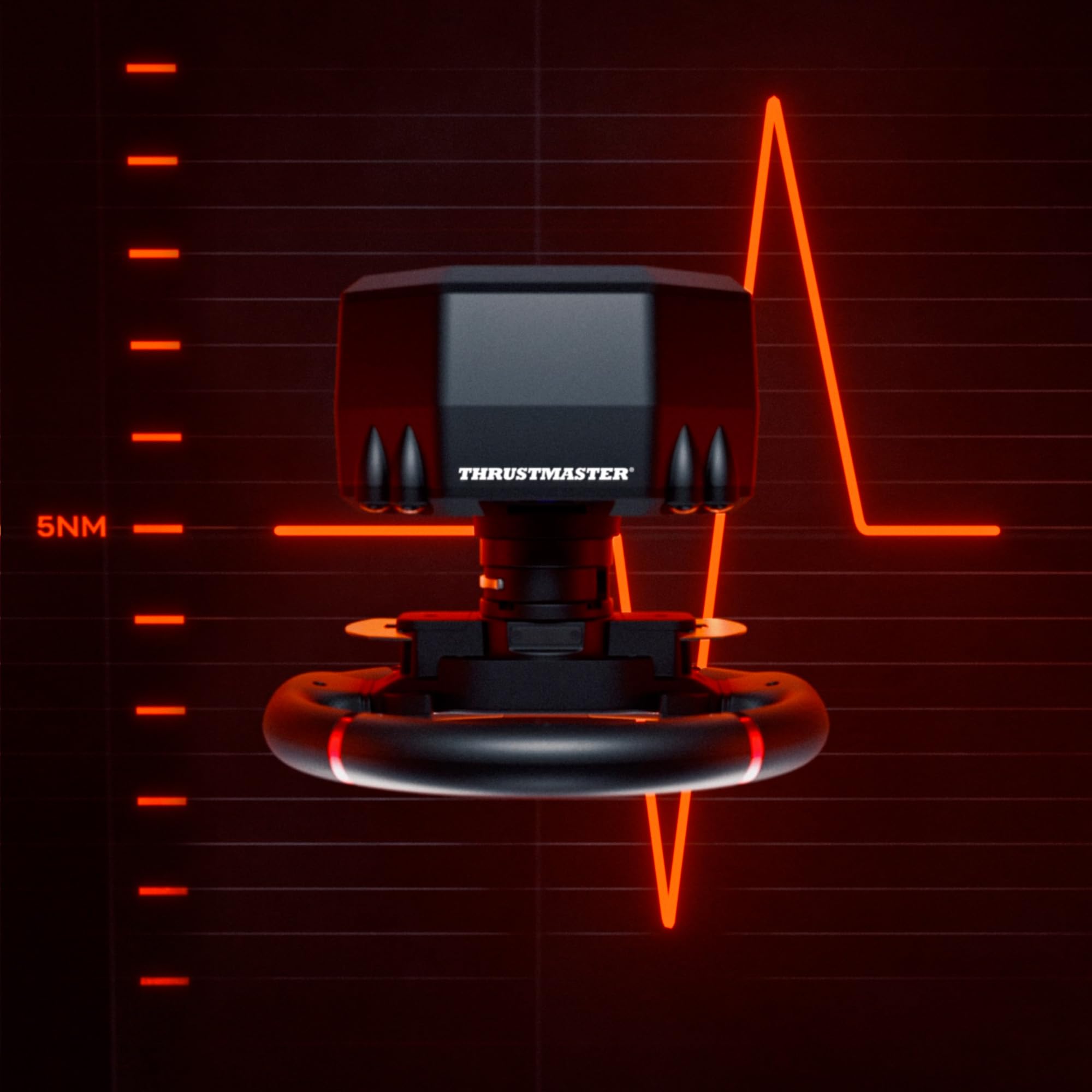 Thrustmaster T598 Servo Base – Next-Gen Direct Axial Drive Rennlenkradbasis – Hochpräzises Force Feedback (5 Nm konstant), Hard-Point Technologie – Offiziell für PS5, PS4 & PC 3