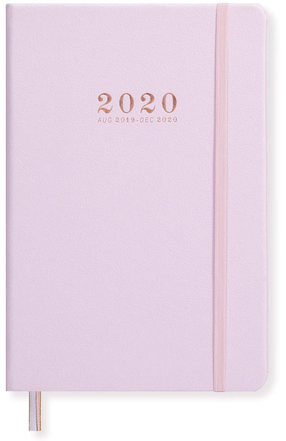 Minimalism Art, Academic Daily Planner, 17-Month Agenda(August 2019-December 2020), Monthly and Weekly Dated Calendar Organizer Book, A5 Thicker ...