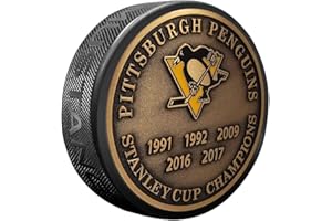 Sports Decor Stanley Cup Years Gold Medallion Puck
