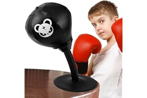 Desktop Punching Bag, Super Strong Suction Boxing Bag, Fun Punch Rage Bag, Stress Buster with Suction Cup for Desktop and Cou