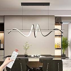 Modern Led Chandeliers for Dining Room, Dimmable