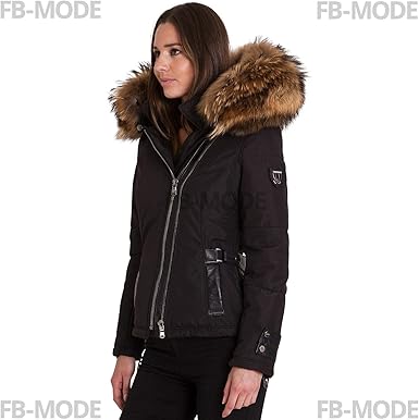 veste en cuir doudoune femme