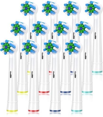 Amazon.com : Toothbrush Heads - 3D White - Compatible with Oral-B
