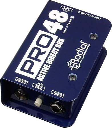 Pro 48 DI-Box activo: Amazon.es: Electrónica