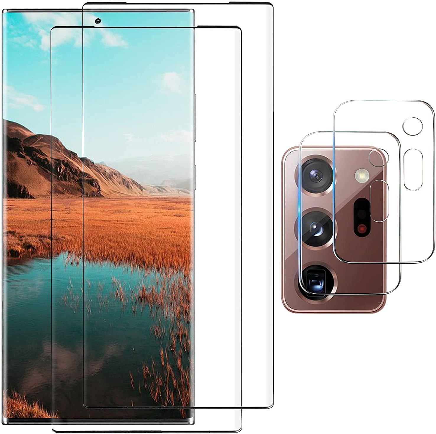 [2 Pack] for Samsung Galaxy M30S Screen Protector Glass, KTTWO Anti-Scratch Anti-Fingerprint 9H Hardness Tempered Glass Screen Protector for Samsung Galaxy M30S/Samsung Galaxy A50S/Samsung Galaxy A30S