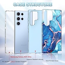Btscase Compatible with Samsung Galaxy S23 Ultra