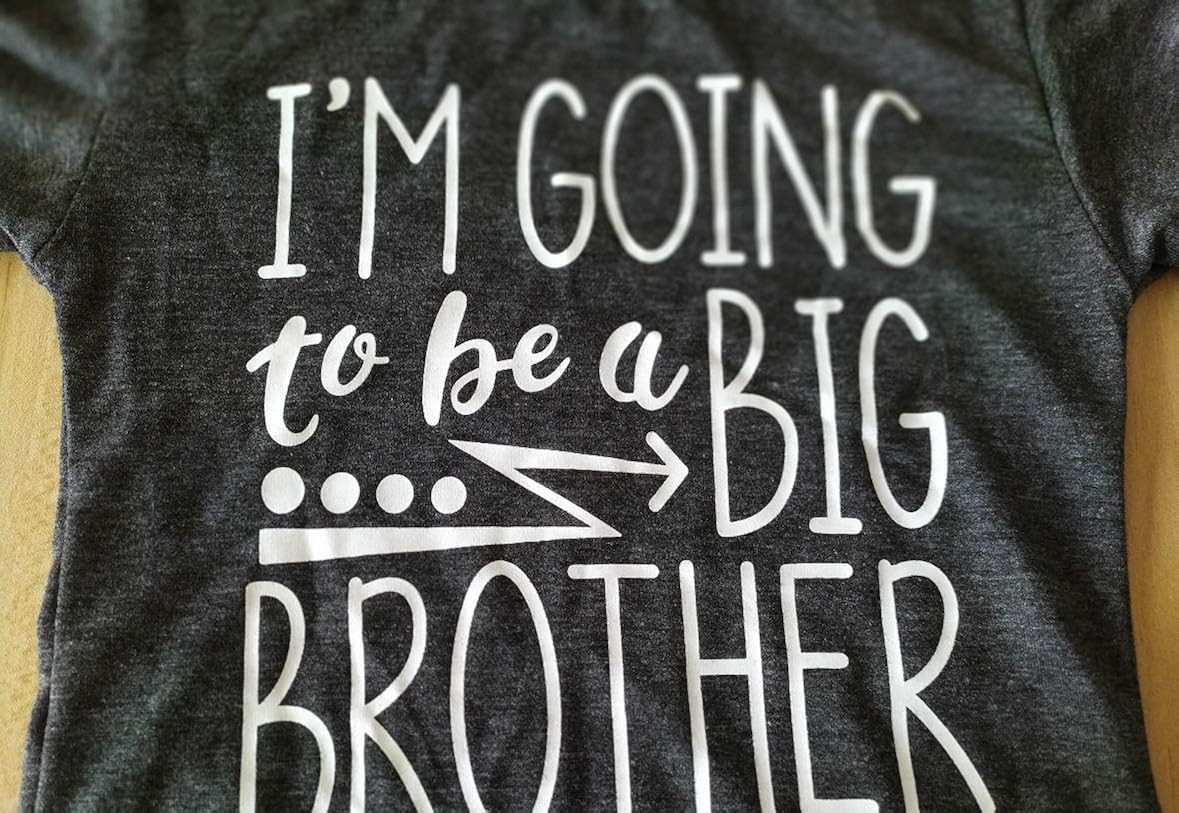 Toddler Kids Baby Boys Going to Be Big Brother Announcement T-Shirt Tops Short Sleeve Tee Shirt: Clothing