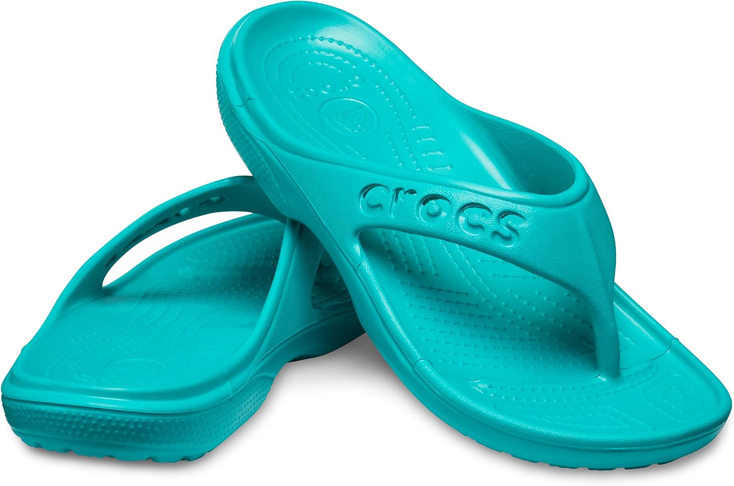 crocs baya flip flops