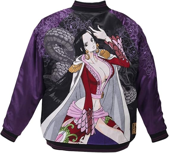 Amazon カラクリダマシイ ワンピース 絡繰魂 One Piece 大きいサイズ ハンコックリバーシブルスカジャン コート ジャケット 通販