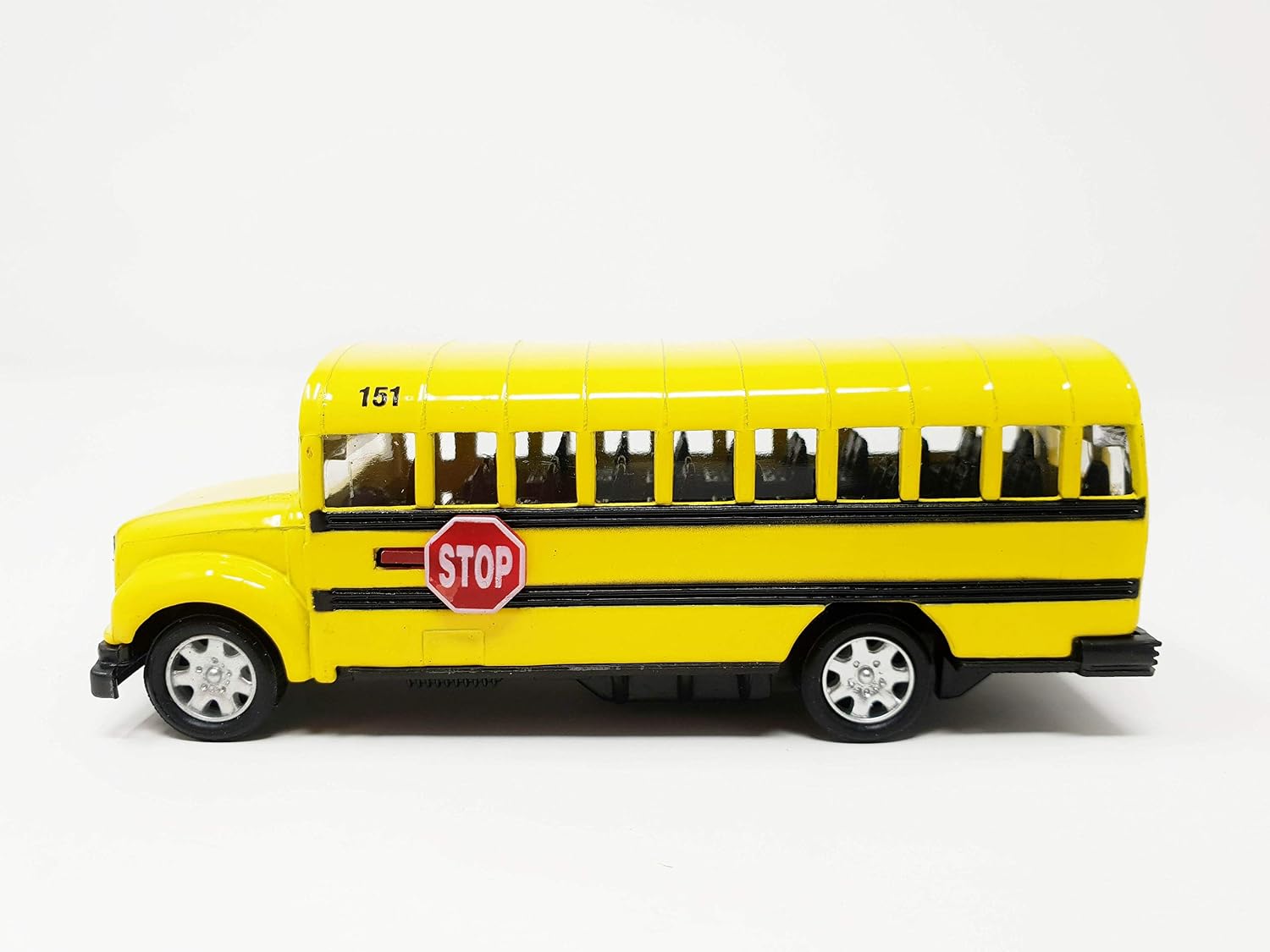 PLAYJOCS GT-3560 SCHOOL BUS, Yellow, 12 cm x 5 cm x 5 cm