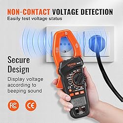 VEVOR Digital Clamp Meter T-RMS, 6000 Counts, 1000A