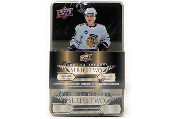 2023-24 Upper Deck Series 2 Hockey Tin