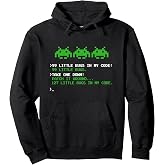 99 Small Bugs in Code Software Engineer Programmer Pullover Hoodie