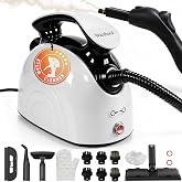 Waitbird Multi-Purpose Steam Cleaner, 4.5Bar 300&deg;F Steamer for Tile &amp; Grout | Ease of Use | Quick Heat Up | Large Water Tank | Quiet Operation | Safety Lock | 21 Accessories for Floor, Bathroom, Kitchen