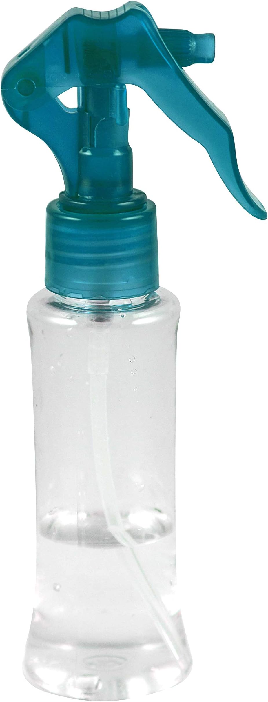 Mini Food Safe Plastic Water Spray Bottle, Teal