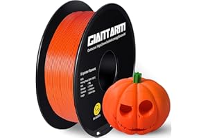 GIANTARM Orange PETG 3D Printer Filament Toughness Enhanced 1kg (2.2lbs), 1.75mm Dimensional Accuracy +/-0.03mm, 1080 Feet（330m)/Roll, Vacuum Package, Fit for Most 3D FDM Printer