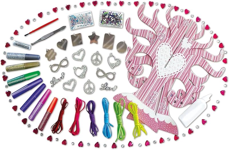 - Metal Joyería Artesanía Set por 8+ Años Niños, Multicolor