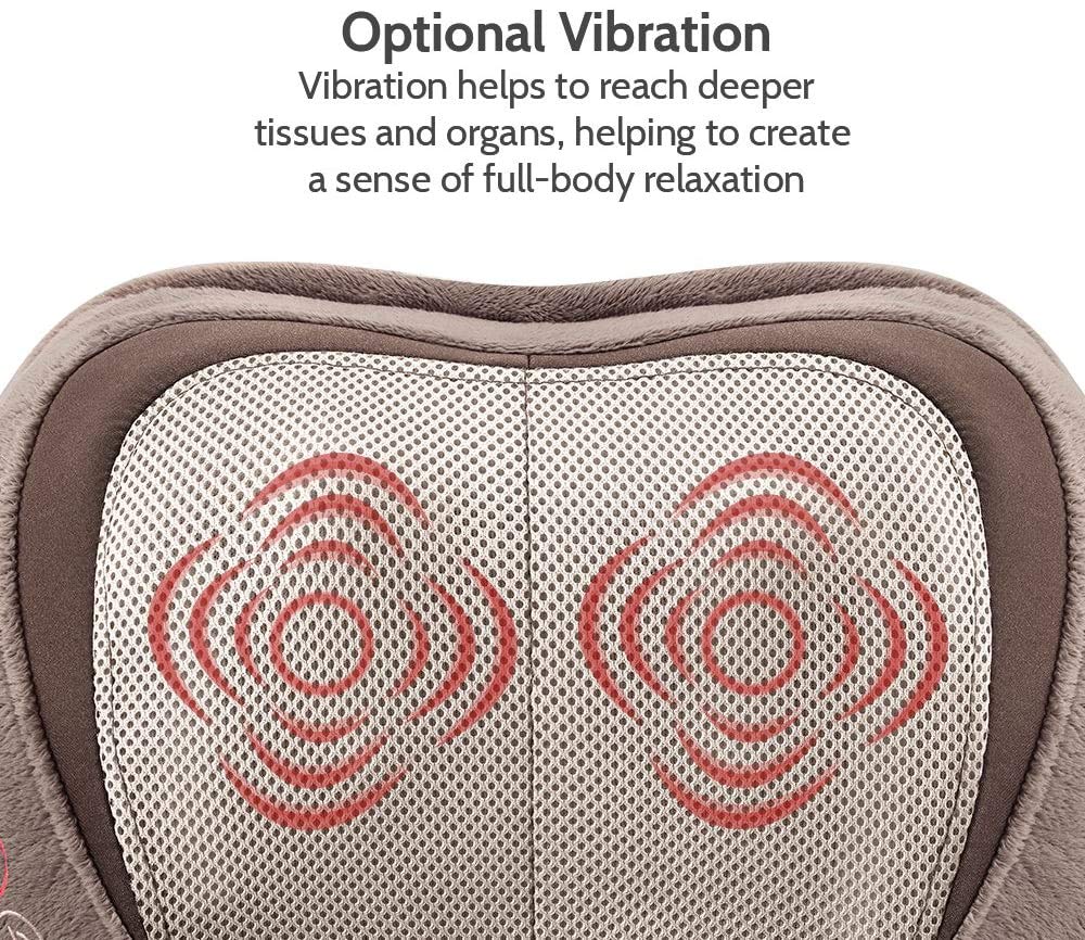 Homedics 3D Shiatsu & Vibration Massage Pillow with Heat Buy Online in