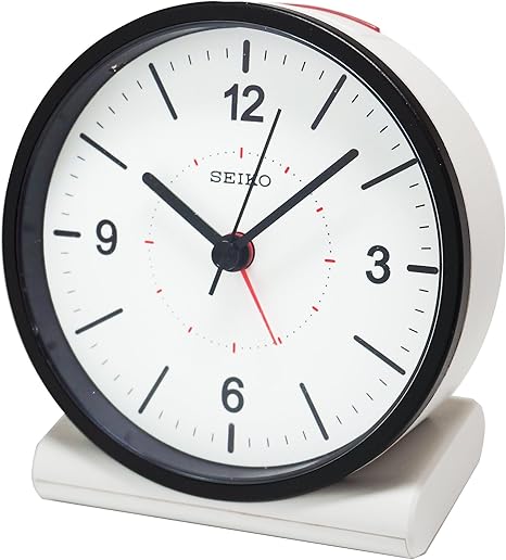 Amazon Co Jp セイコー クロック 目覚まし時計 電波 アナログ 白 Kr328w Seiko ホーム キッチン