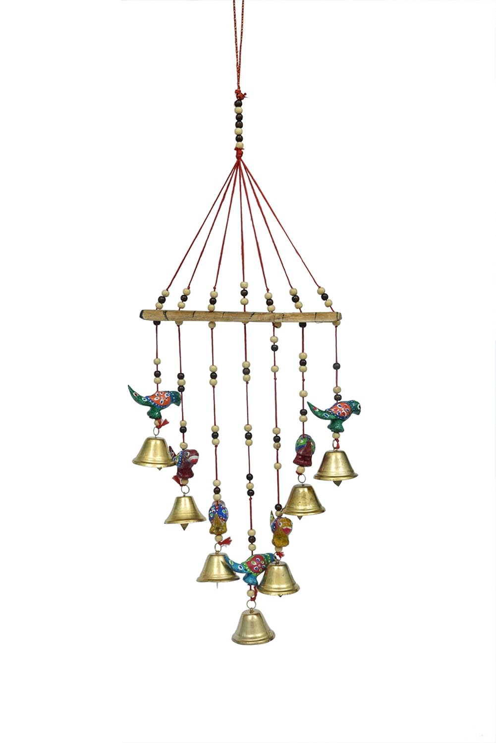 Buy Om Craft Villa Wooden Multicoloured Handpainted Handmade