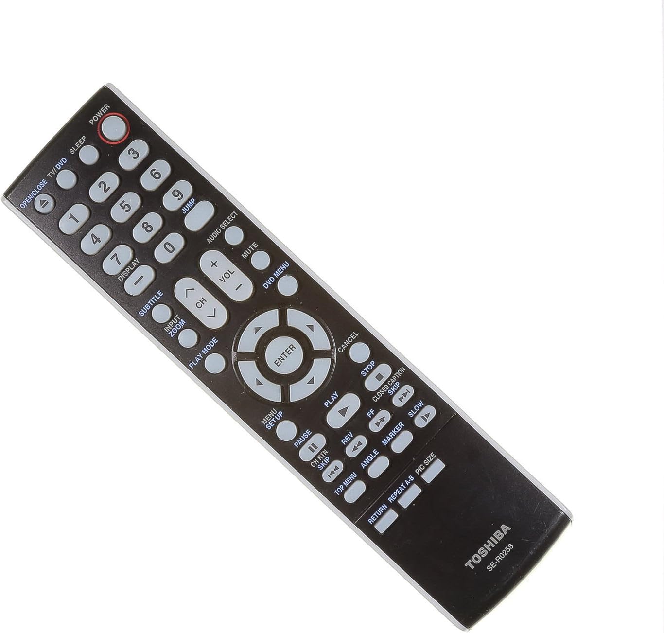 Amazon Com Toshiba Se R0258 Md14h63 Mdh63 Md24h63 Remote Tested With Batteries Home Audio Theater