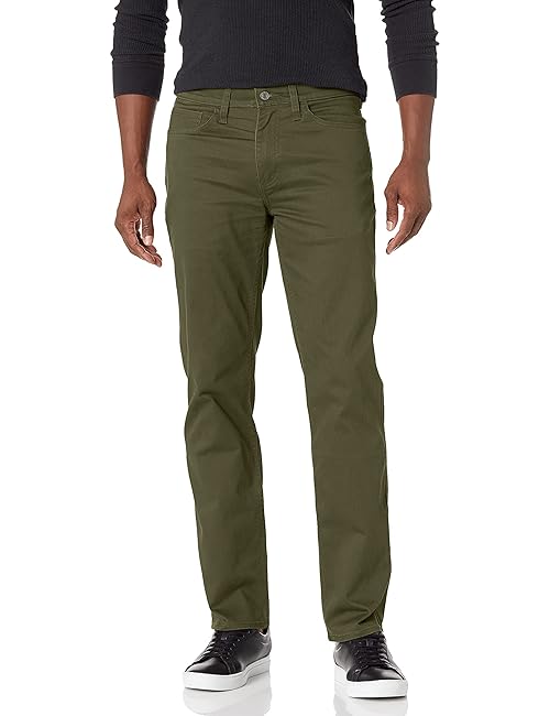Dockers Men's Jean Cut Straight Fit with All Seasons Tech, Deep Depths, 34W x 30L