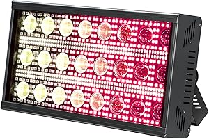 Betopper LF2405 300w Matrix Beam LED Strobe Effect Lights，Stage Lights Wash LED Strobe Light, Super Bright Large Flash Stage Lighting, DMX Dj Strobe Lights for Parties Club Disco Xmas etc