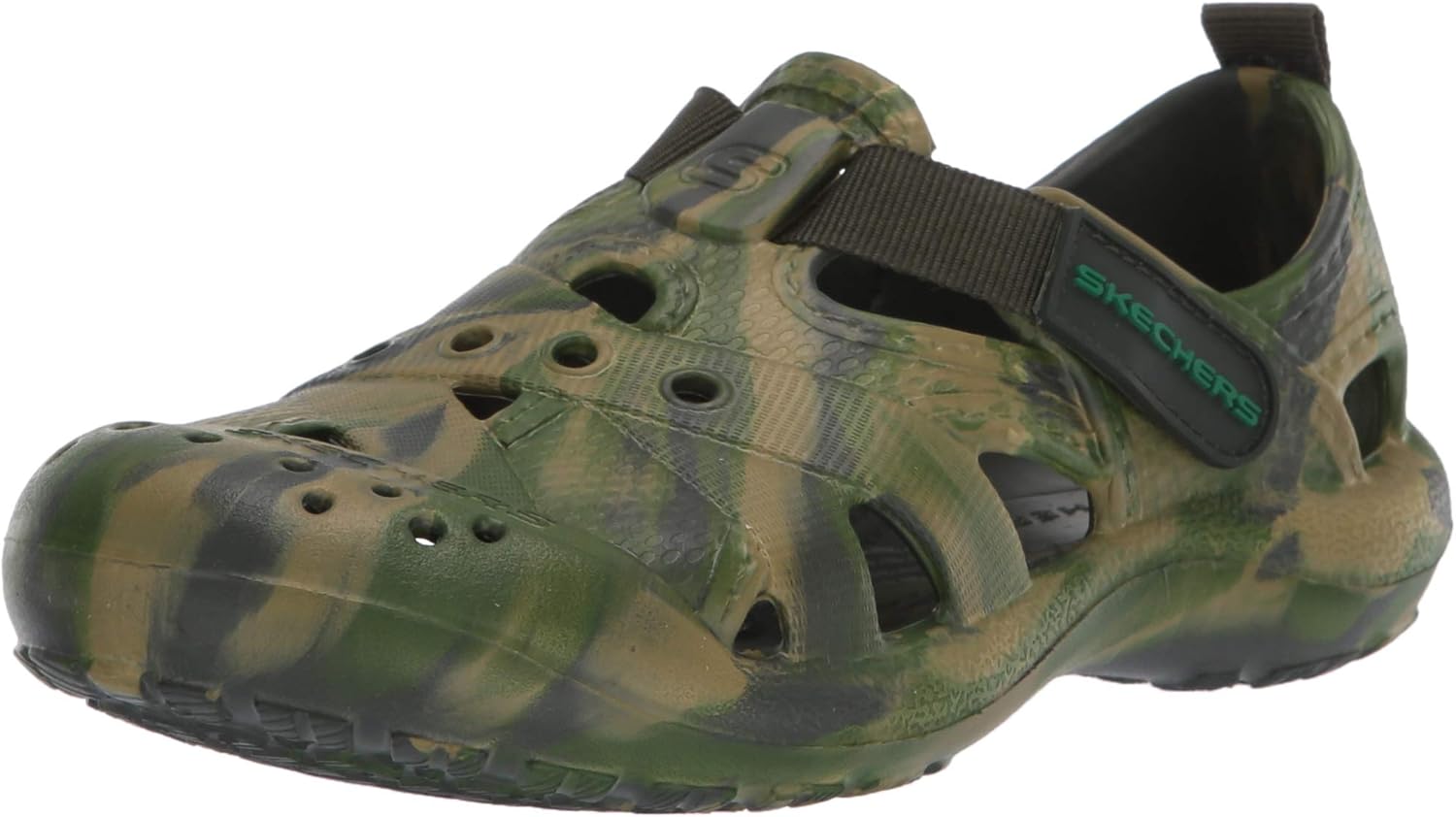 skechers camo sandals