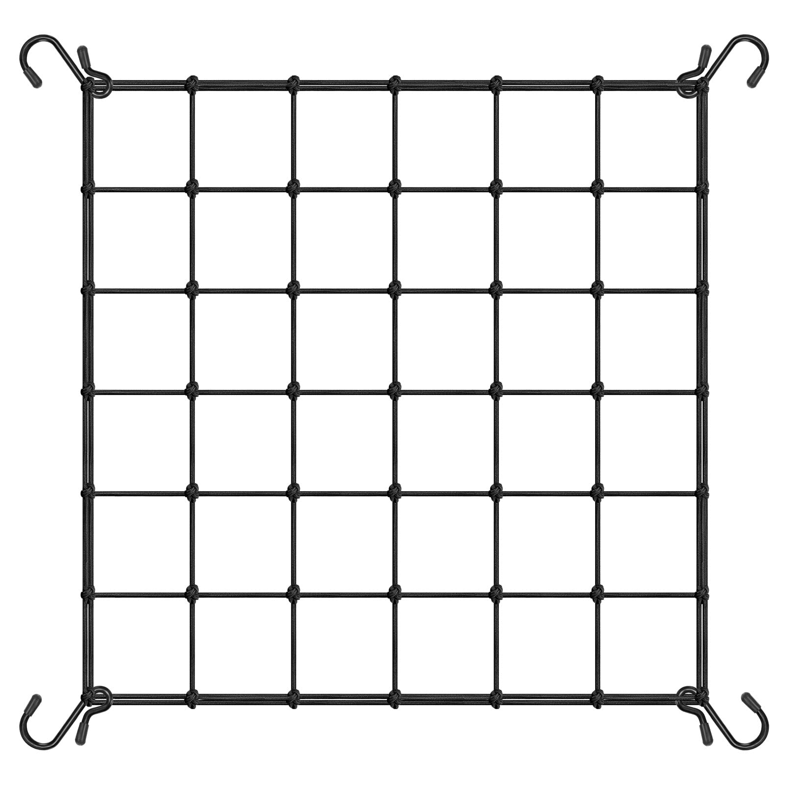 VIVOSUN Garden Netting 90 x 90 cm Elastic Trellis Net with 4 Hooks Trellis Net for Climbing Plants Vegetables Fruits and Flowers