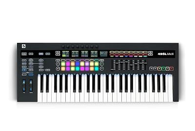 Novation 49SL MkIII, 49-key MIDI & CV equipped Keyboard Controller with 8 Track Sequencer