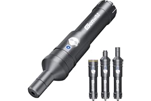 GENWISS Dive Light, 2000 Lumen Underwater Flashlight, 3 Adjustable Beam Angles Dive Lights Scuba Diving, IP68 Waterproof Scuba Diving Light, Professional Diving Light for Snorkeling & Scuba Diving Gift(Grey)