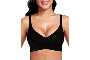 Gailife Comfortable Bra for Women Wireless Bras Seamless No Underwire Supportive Full Coverage Regular and Plus Size