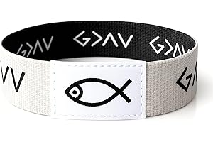 TLOEP Bible Verse Bracelet with NFC Chip – Easter & Baptism Gift for, Men & Women, 1000+ Inspirational Scriptures, Christian Fabric Wristband