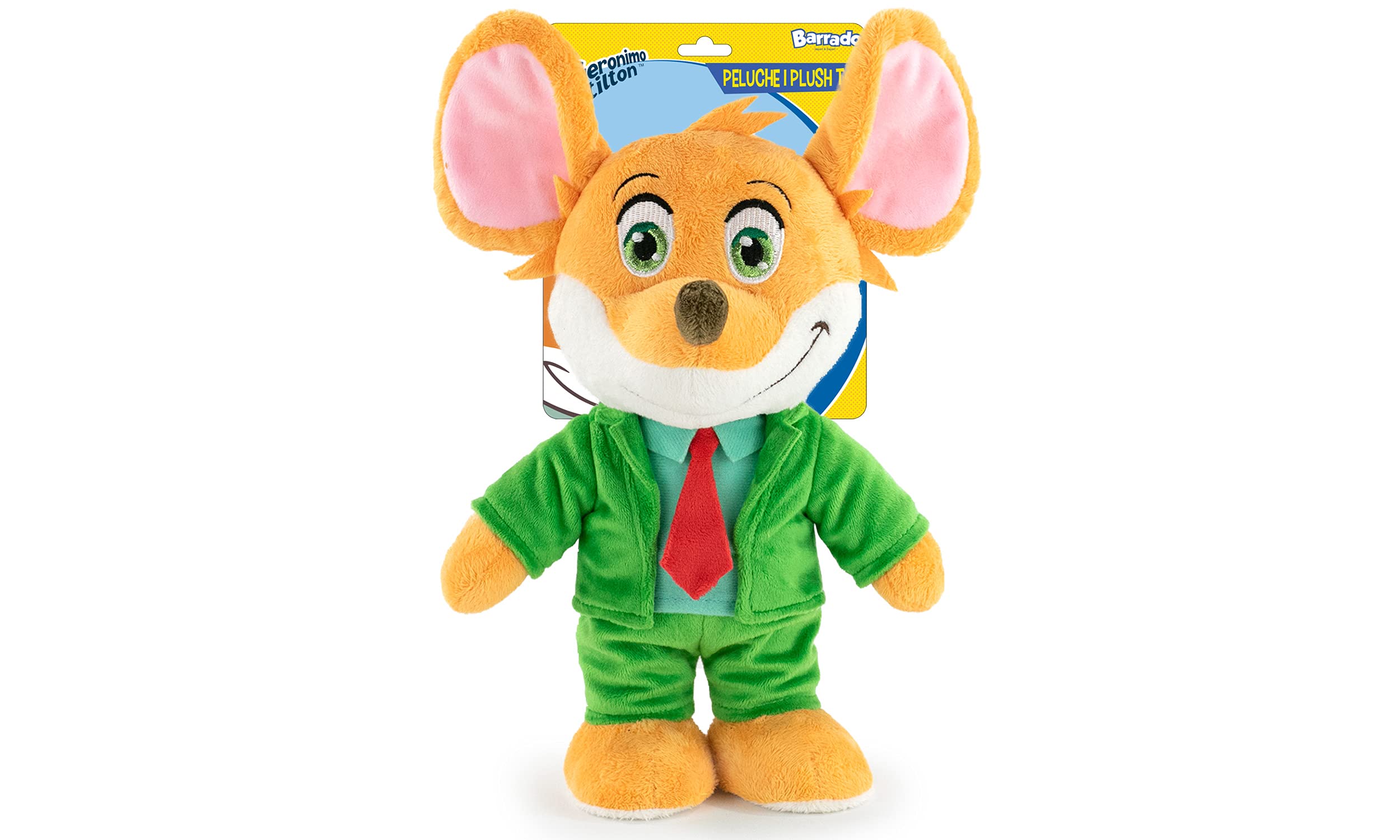 Geronimo Stilton - and Tea Stilton Plush Toys - 28cm/11.02" - Super Soft Quality (28 cm)