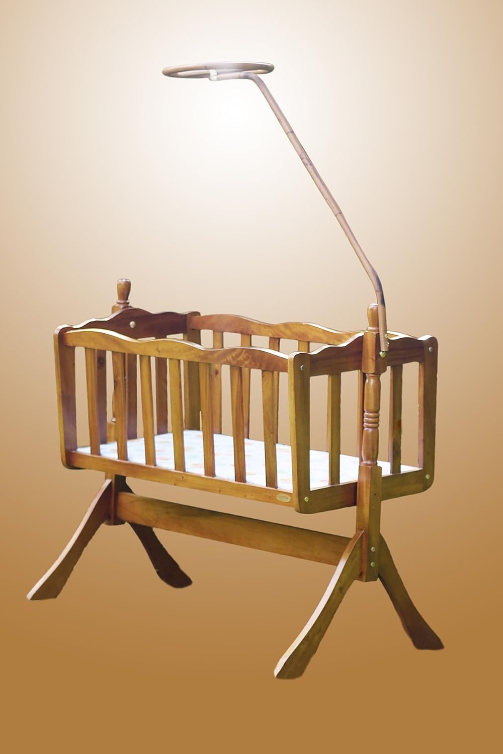 wooden swing cot