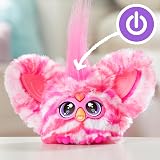 Furby Bub-Lee Furblets Mini Friend Pink White 45+ Sounds K-Pop Musical Plush view 2