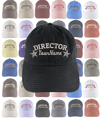 personalized embroidered caps