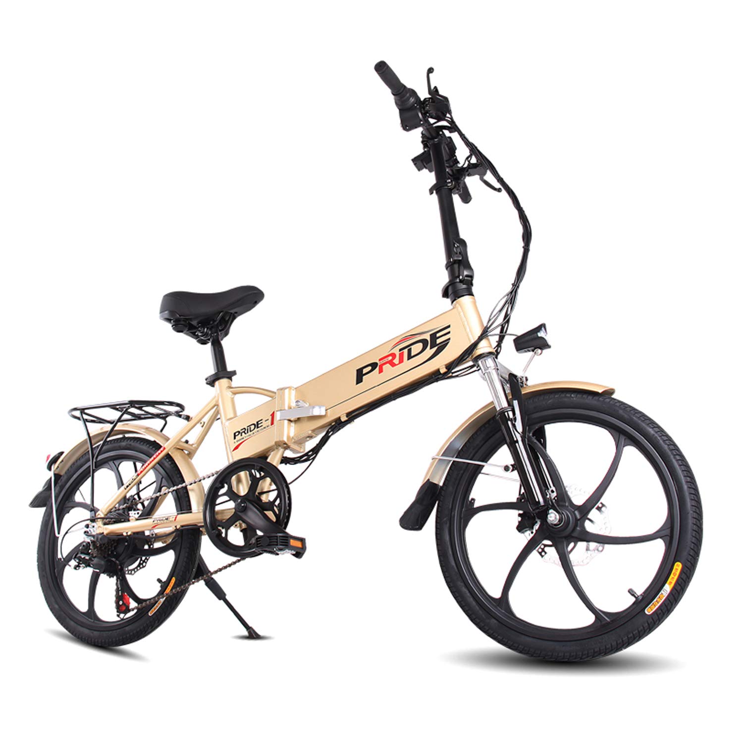 Amazon.com: ENGWE bicicleta eléctrica plegable con batería ...