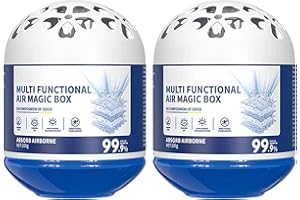 Multi Functional Air Magic Box,2 Pack Indoor Air Purification Dust Removal MagicBox, Dust Removal Box, Plant-Extract Automati