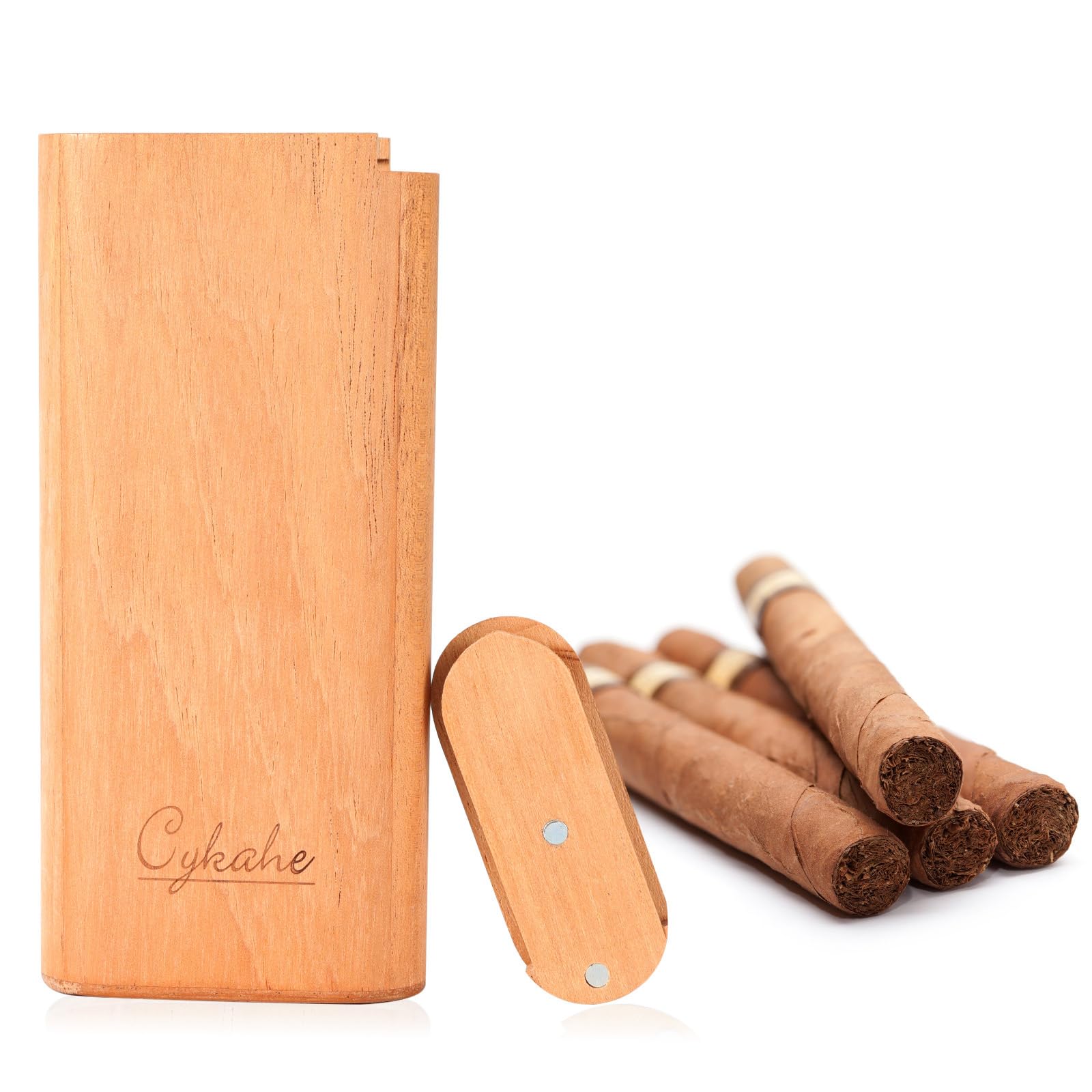 Photo 1 of 3-Finger Classy Case,Portable Travel Carry Box,Craftmanship Gift For Boss,Husband,Boyfriend,Men,Father