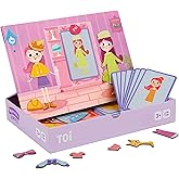 Toi Kids Magnet Toys Magnetic Jigsaw Puzzle Boxes for Kids Age 3-7,Preschool Tabletop Toy for Toddlers Kids,Promoting Hand-Ey