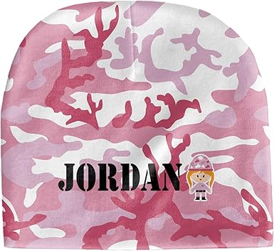 Pink camo baby hat Clearance