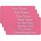 Personalized Aluminum Luggage Tags with Art Options