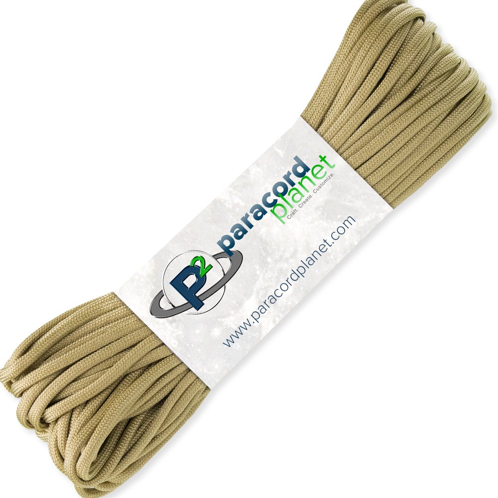 Paracord Planet 550lb Paracord – 7 Strand Type III Tactical Parachute Cord for Outdoors and Crafting