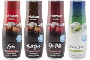 sodastream Flavors Original Variety Pack 440ml 4 Pack, 59.5 Fl Oz