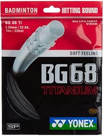 Rete Da Badminton Champro In Nylon Senza Nodi, Bianca, Misura Standard 68 Mm, Per Gioco Amatoriale E Professionale