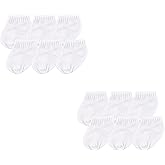 Luvable Friends Baby Newborn and Baby Socks Multi-pack Set